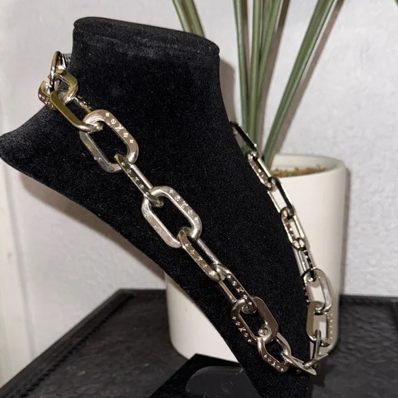 Louis Vuitton Gold and Silver Chain Necklace - Picture 4 of 4